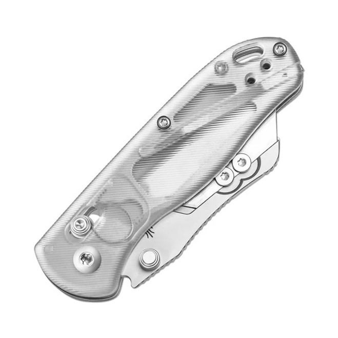 Kizer Drop Bear Utility Knife Acrylic Handle SK5/5Cr15 Plain
