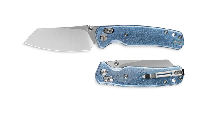 Bestechman Cicada's Wing Folding Knife Black G10 Handle 10Cr15MoV