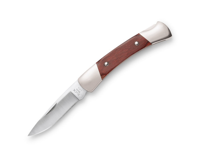 Buck 503 Prince Folding Blade Knife Rosewood Handle 420HC Plain