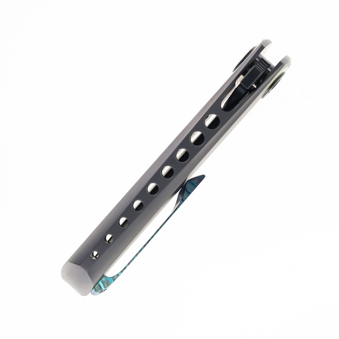 Tuya Persia Folding Knife Integral Titanium Handle w/ Holes S90V