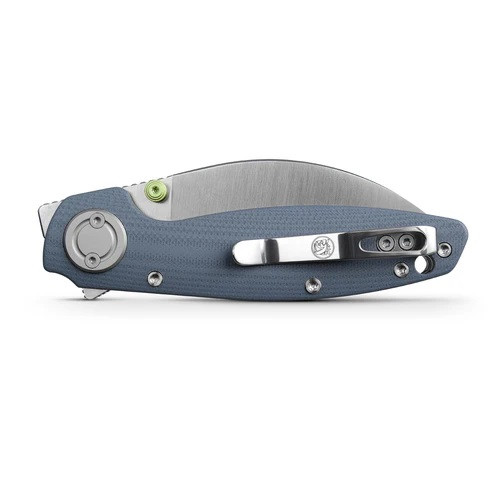 Vosteed Shilin Cutter Folding Knife Blue G10 Handle 154CM Plain