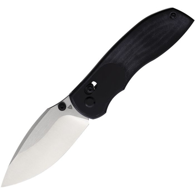 (Stiff Detent) Open Box/Returned Tuya Big Belly Folding Knife Black G10 Handle Satin 154CM Plain Edge (Stiff Detent) Open Box/Returned Tuya Big Belly Folding Knife Black G10 Handle Satin 154CM Plain Edge