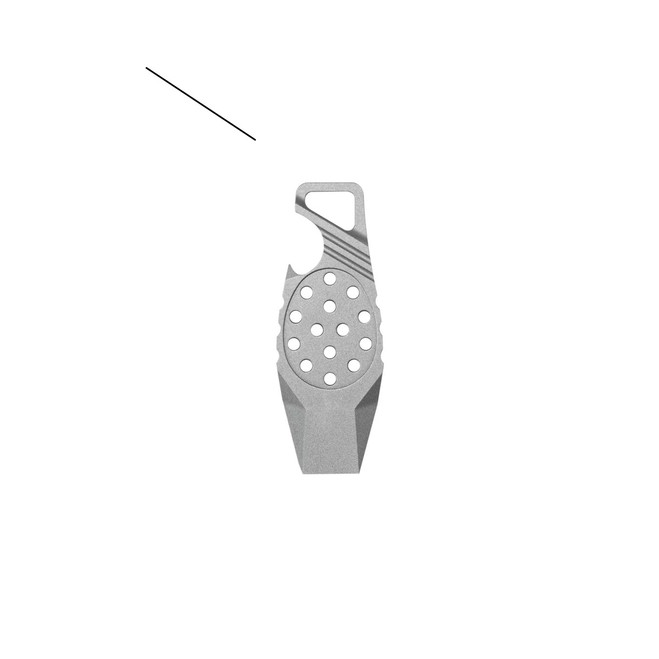 Kubey Multitool Grey Titanium Finger Ring Pry Bar KU447A