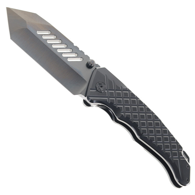PMP Knives Beast Prime Pocket Knife Black Titanium Handle 3V Steel Blade PMP Knives Beast Prime Pocket Knife Black Titanium Handle 3V Steel Blade