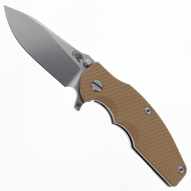 Hinderer Folding Knife Battle Blue G10 Handle S45VN Plain Edge HK