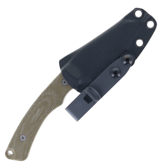 Tactile Turn Redhawk Green Micarta Magnacut Fixed Blade