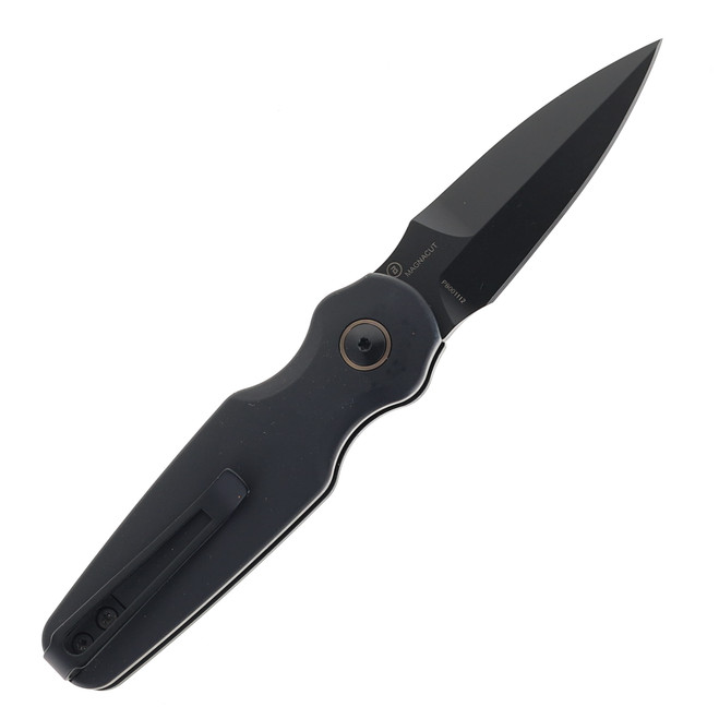 モノクローム Hogue 64236 Ballista-II Auto Kniife Black Aluminum/Ultem Handle