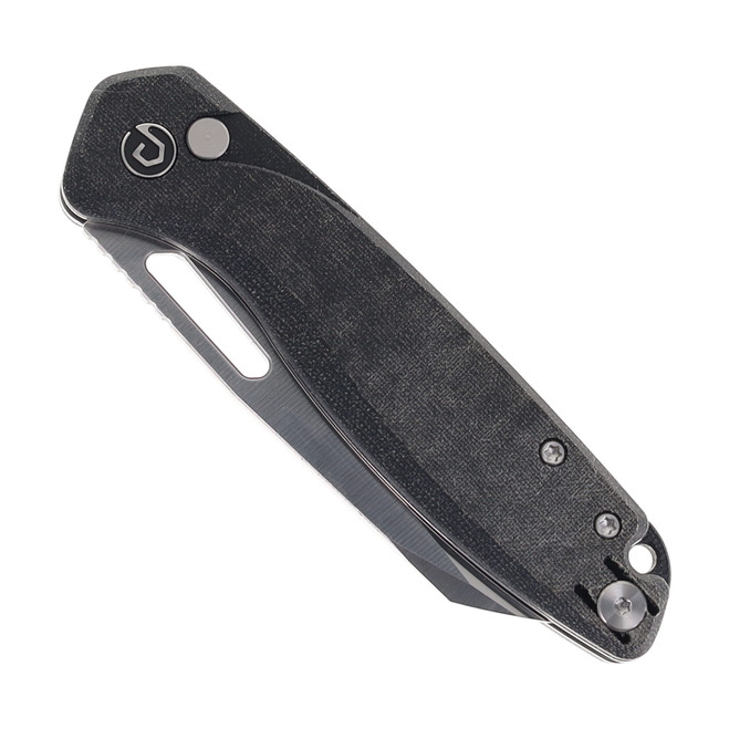 Defcon Warhawk Folding Knife Black Micarta Handle 14C28N