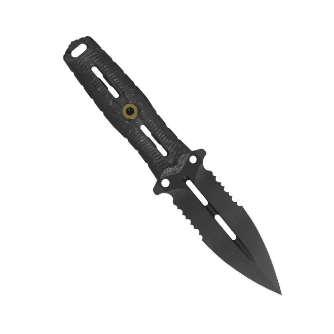 kicchan Kizer Norcross Fixed Blade Knife Carbon Fiber Handle M390