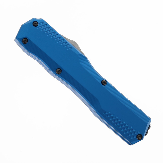 Kershaw Livewire OTF Auto Knife Blue Aluminum Handle Magnacut