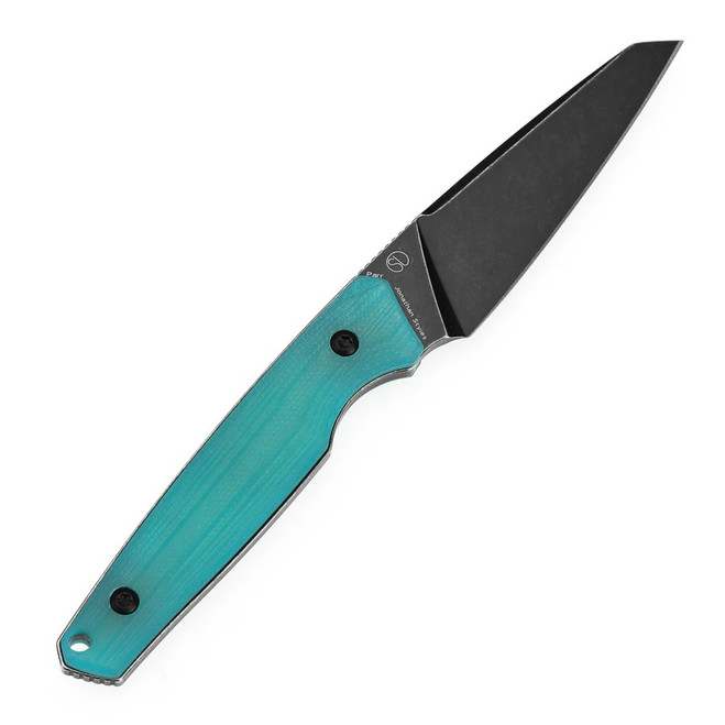 Tenable Parr Fixed Blade Knife Tiffany Blue G10 Handle 14C28N