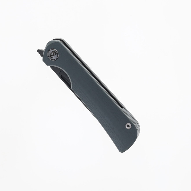 写真 Miguron Knives Vazot Folding Knife Grey G10 Handle D2 Dark Grey