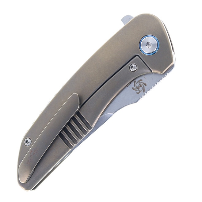 Mechforce Barker Collab Hokkaido Standard Folding Knife Bronze