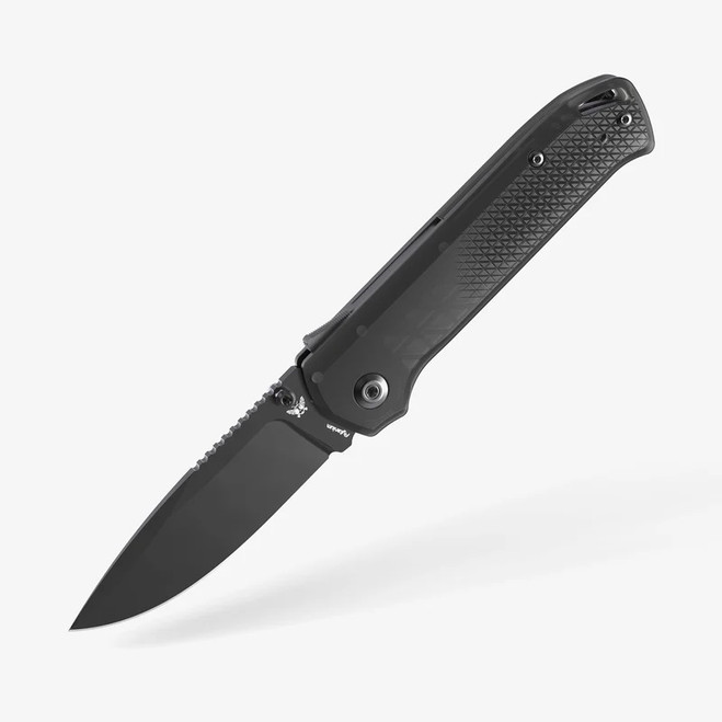 Flytanium Arcade Lite Shark Lock Folding Knife Smoke Black Poly