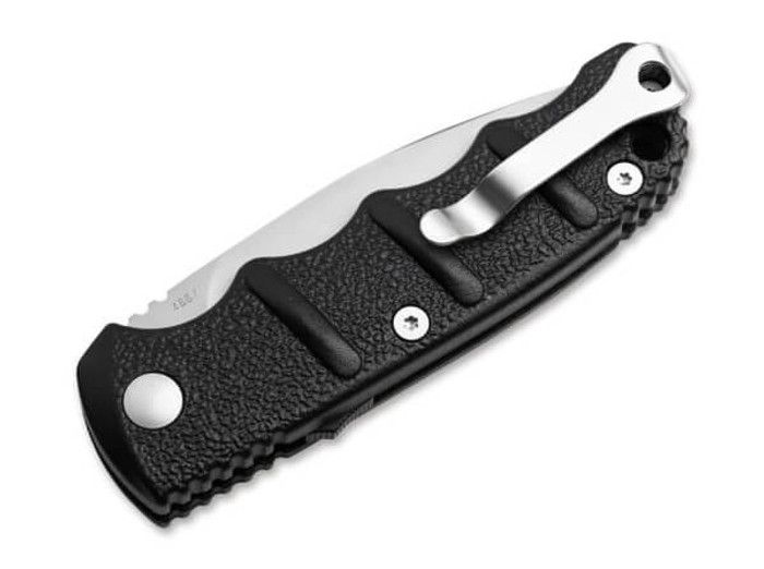 Boker KALS Mini Auto Knife Black Aluminum Handle D2 Plain Edge 01KALS92 Boker KALS Mini Auto Knife Black Aluminum Handle D2 Plain Edge 01KALS92
