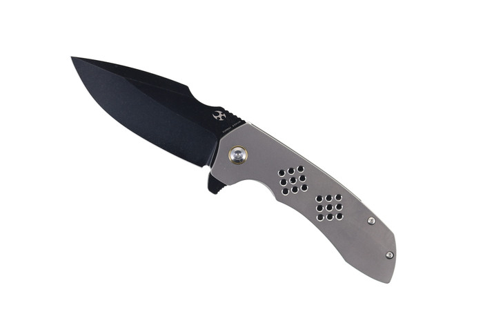 Kansept Entity Folding Knife Silicon Carbided Titanium Handle S35VN Plain Edge K1036A2 Kansept Entity Folding Knife Silicon Carbided Titanium Handle S35VN Plain Edge K1036A2