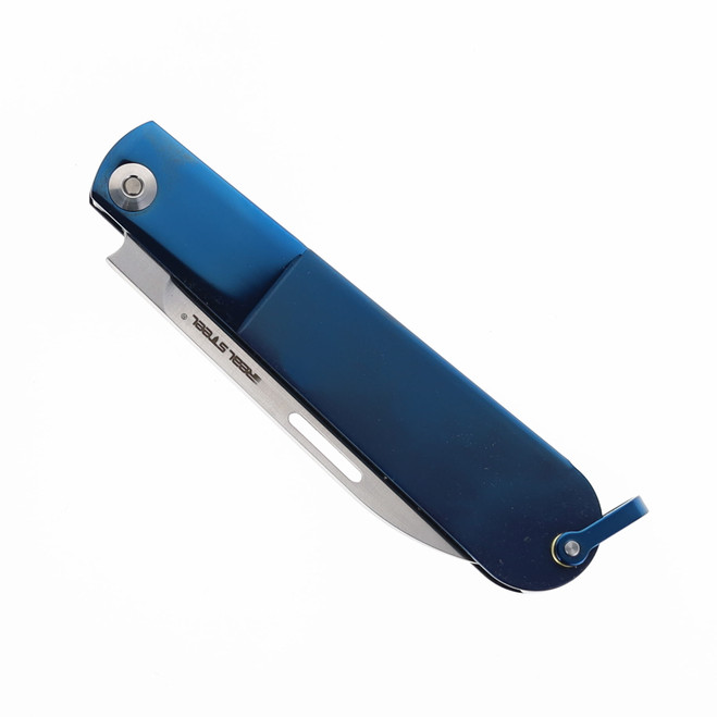 オーダー用 Real Steel Real Barlow Slip Joint Folding Knife Blue 12C27 RB-3