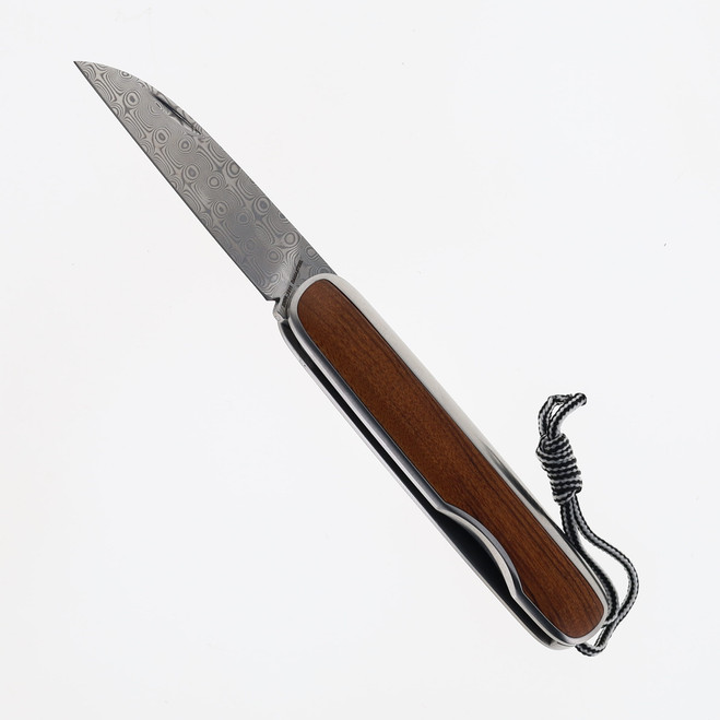 James Brand Knives Wayland Slip Joint Rosewood Sheepsfoot CPM-S35VN Stainless Steel Folding Knife KN115142-00