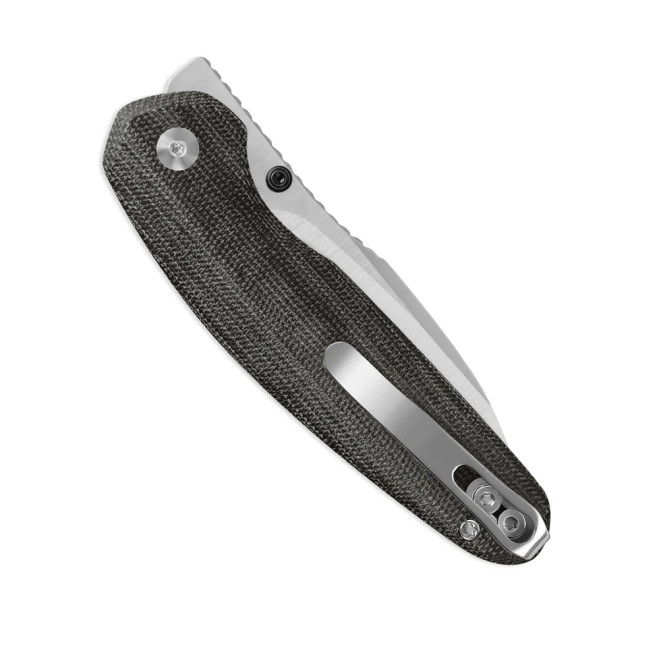 Kizer Meteora Folding Knife Black Micarta Handle Nitro-V Blade V3730A1