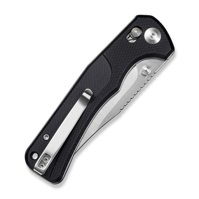 を。 Sencut Slybolt Folding Knife Black G10 Handle 9Cr18MoV Plain Edge