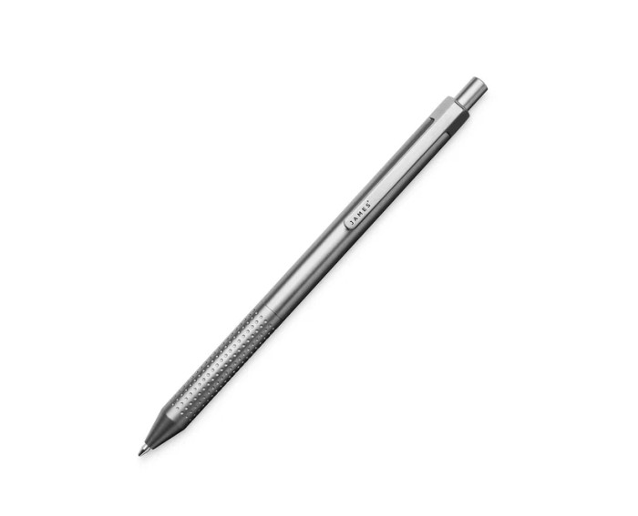 James Brand Knives Burwell Spring Loaded Click Actuator Titanium Pen CO304973-10 James Brand Knives Burwell Spring Loaded Click Actuator Titanium Pen CO304973-10