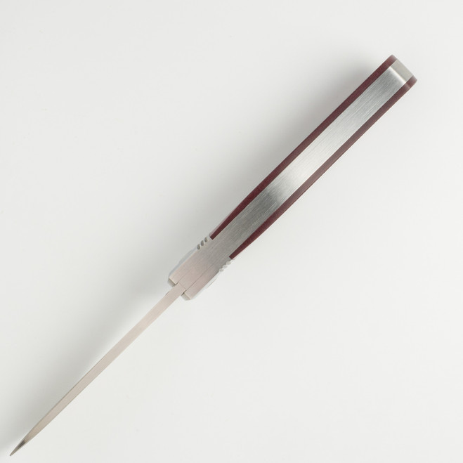 Jack Wolf K9 Jack Folding Knife Redstone Richlite Sawcut Handle