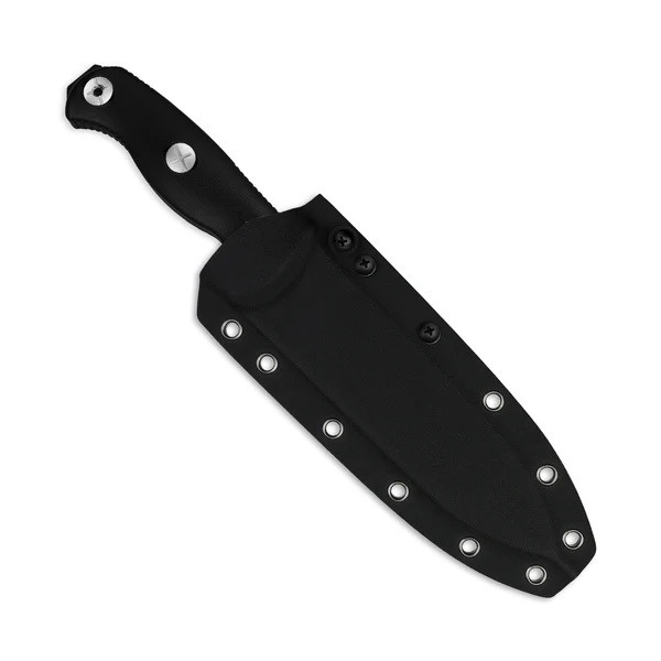 Kizer Drop Bear Fixed Blade Knife Black Micarta Handle 1095 Drop