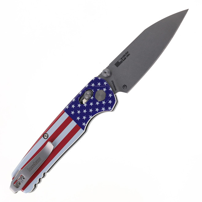 Kershaw Bel Air Folding Knife USA Aluminum Pattern Handle