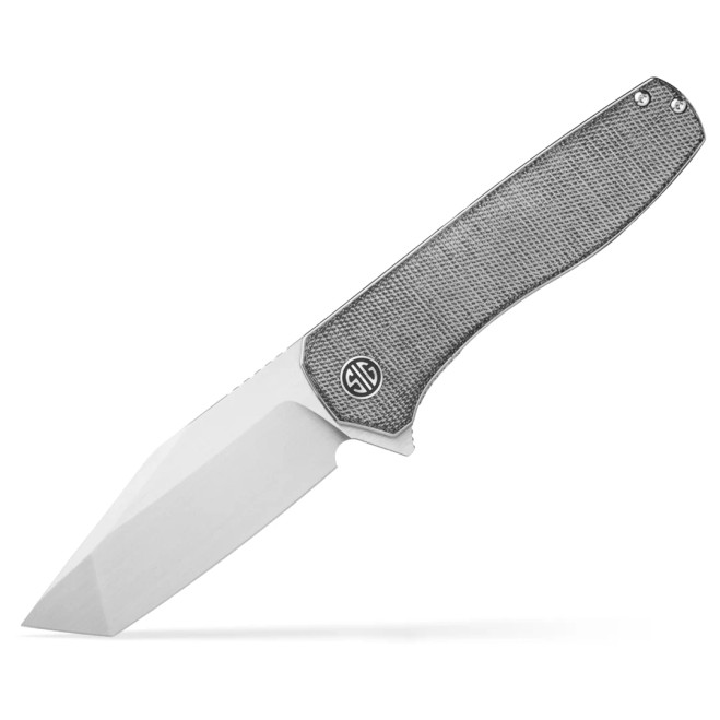 Eikonic Sig Sauer Xiphos Black Micarta Handle Satin Nitro-V Blade Folding Knife XI6SB Eikonic Sig Sauer Xiphos Black Micarta Handle Satin Nitro-V Blade Folding Knife XI6SB