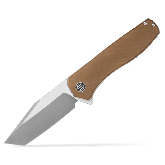 Eikonic Sig Sauer Xiphos Coyote Brown G10 Handle Satin Nitro-V Blade Folding Knife XI6SBRN Eikonic Sig Sauer Xiphos Coyote Brown G10 Handle Satin Nitro-V Blade Folding Knife XI6SBRN