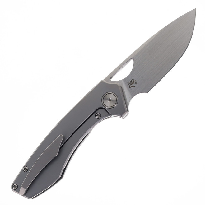 Gecko Customz Knifeworks Sikorae V2 Folding Knife Full Titanium