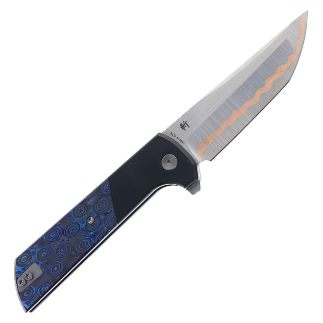North Mountain Blades Chop 2407 Folding Knife Zirconium Titanium