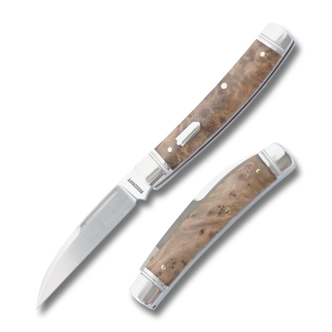 RAZORS CHRIST CHILD パンク天国 kbd オリジナル レコード Rosecraft Blades Mud Creek Congress Folding Knife Green Burlwood
