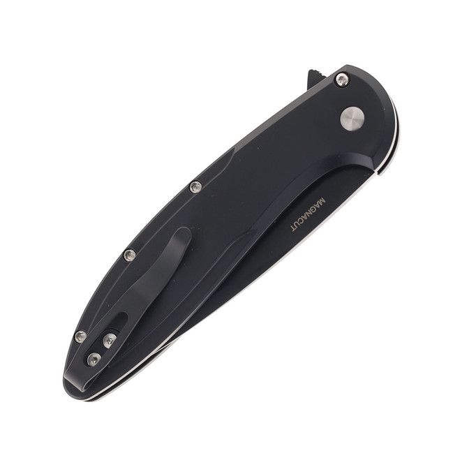 ProTech Cambria 2 Folding Knife Black/Blue Aluminum Carbon Fiber