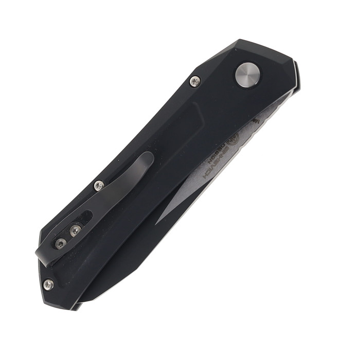 ProTech Oligarch Automatic Knife Black Aluminum Handle Magnacut