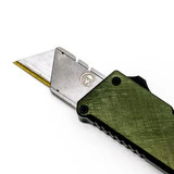 Chaves Knives CHUB OTF Green/Black Aluminum Handle Push Automatic