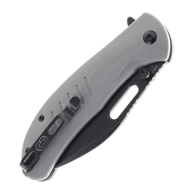 Critcal Strike Zulu Folding Knife Gray G10 Handle VG-10 Plain Edge