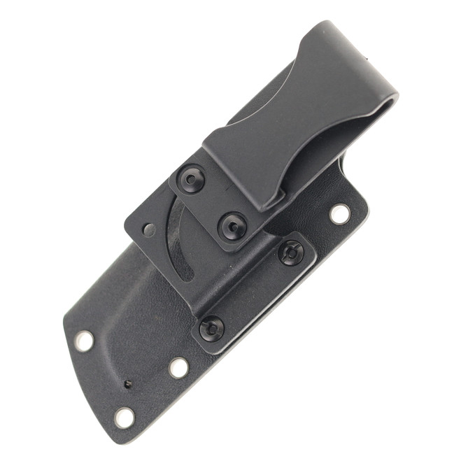 Vero Engineering Axon Fixed Blade M390 Hand Satin Blade Black