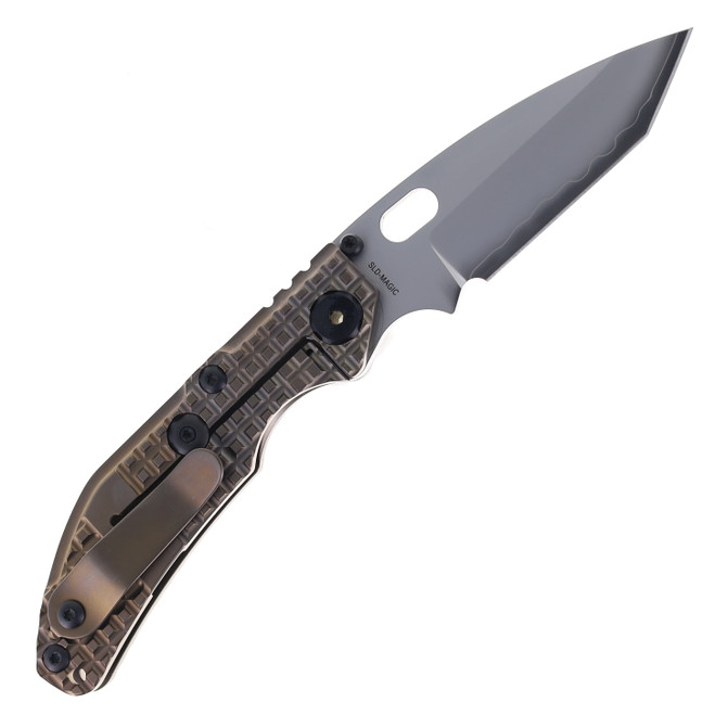 【リンク】 North Mountain Blades BBNM Dwyer Folding Knife Bronze Titanium