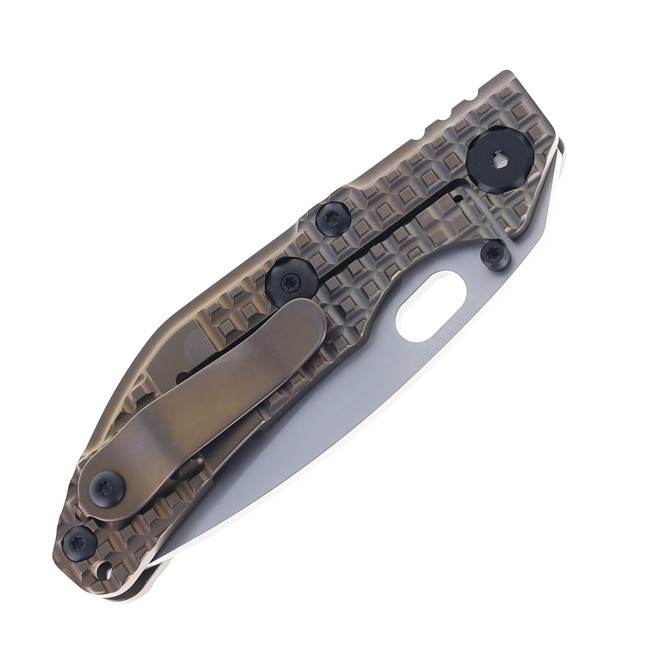 North Mountain Blades BBNM Dwyer Folding Knife Bronze Titanium
