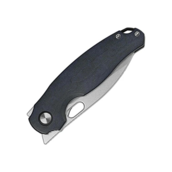 Kizer Seagull Folding Knife Blue Canyon Richlite Handle 14C28N