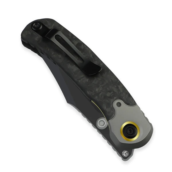 レジスタ Kizer Pioneer Folding Knife Black Titanium/Marble Carbon Fiber