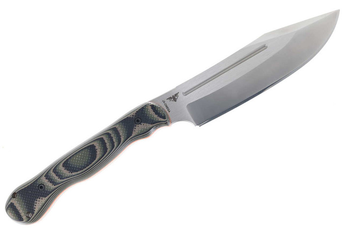 のの Work Tuff Gear JX-Omega Fixed Blade Knife Jungle G10 Camo Handle