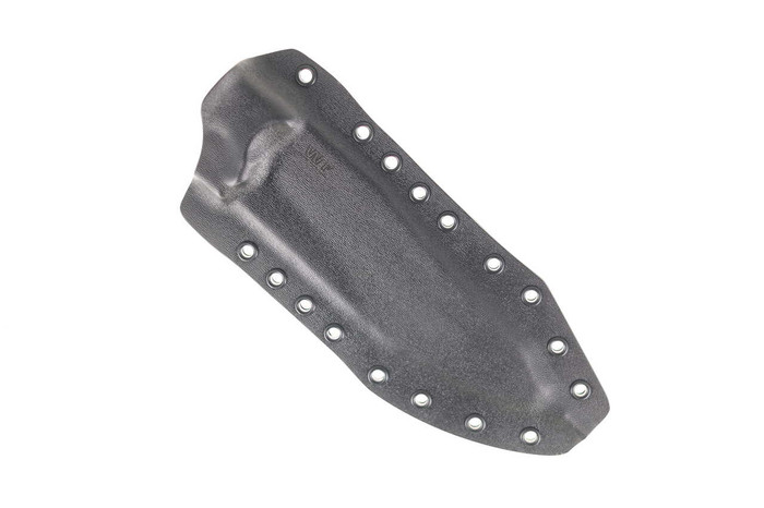 UKK Work Tuff Gear Lil Evil-L Fixed Blade Knife Black G10/Red Liner