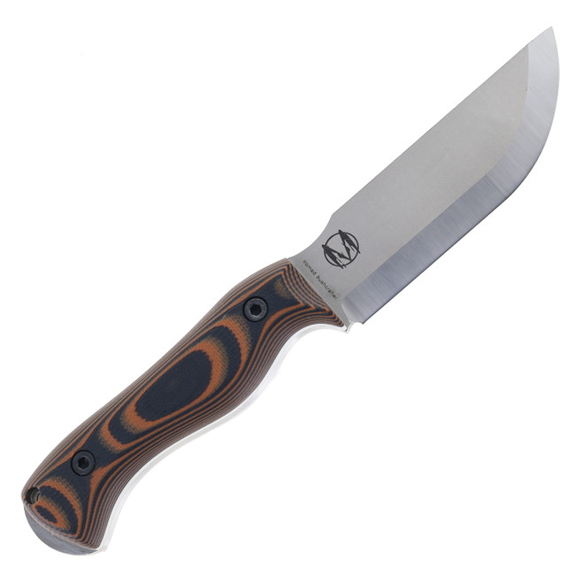 Work Tuff Gear Nomad Bushcrafter Fixed Blade Knife Tiger Camo with