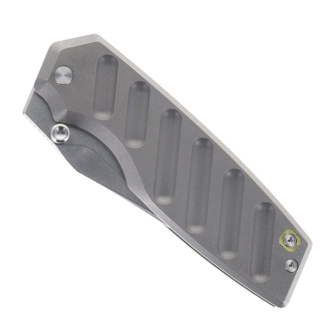 TwoSun TS553-14C28N-SW Folding Knife 14C28N Stonewash Blade TC4