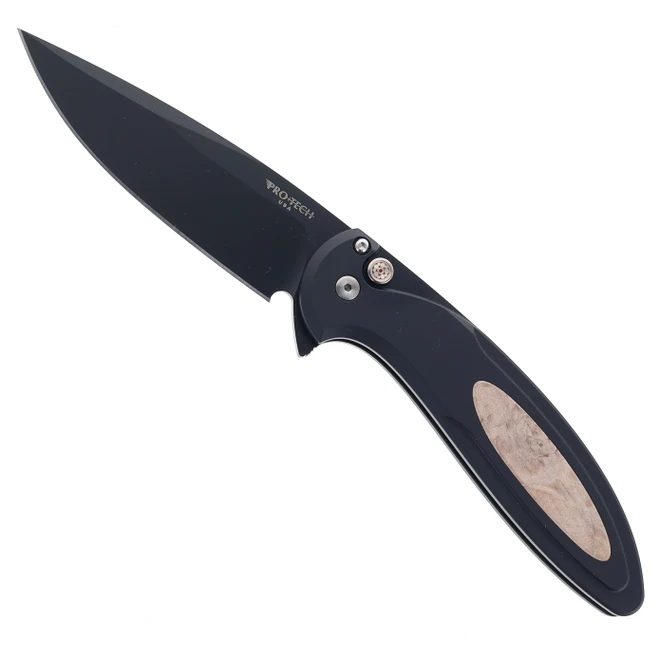 One side of the Pro-Tech Cambria Flipper Folding Knife.