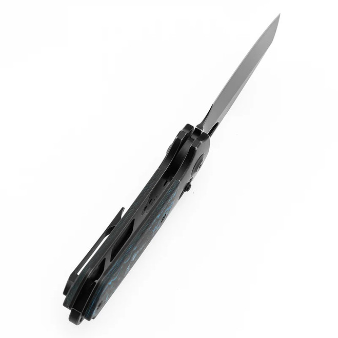 Kansept Nahaul Folding Knife Blackwash Titanium/Arctic Storm