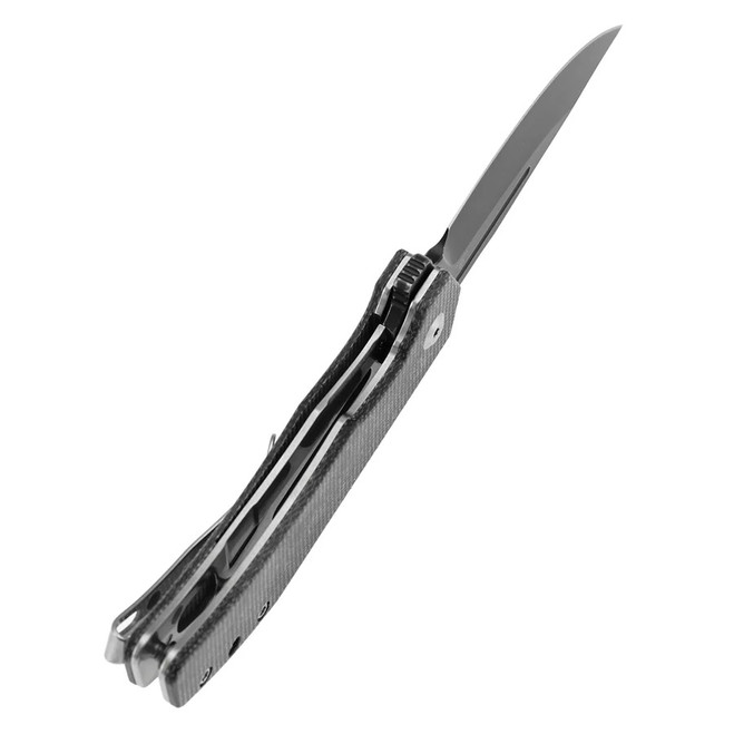 Tenable Orion Folding Knife Black Micarta Handle 14C28N Clip Point
