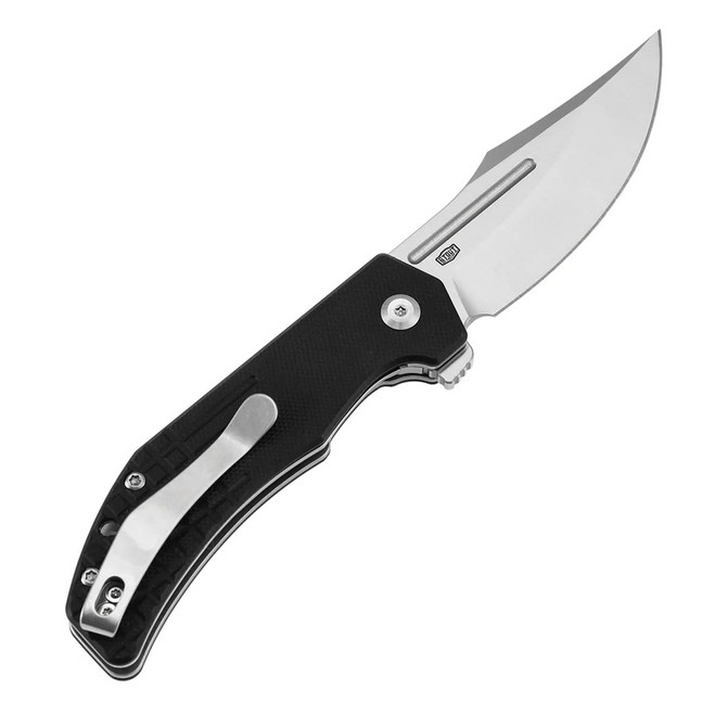 Tenable Orion Folding Knife Black G10 Handle 14C28N Clip Point